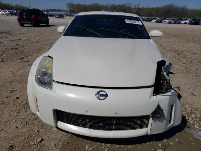 JN1BZ34DX8M703920 - 2008 NISSAN 350Z COUPE WHITE photo 5