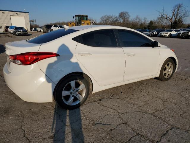 5NPDH4AE2DH205193 - 2013 HYUNDAI ELANTRA GLS WHITE photo 3