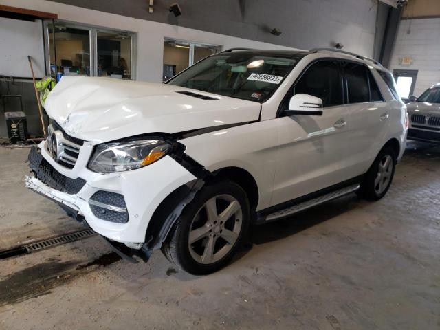 4JGDA5HBXGA769154 - 2016 MERCEDES-BENZ GLE 350 4MATIC WHITE photo 1