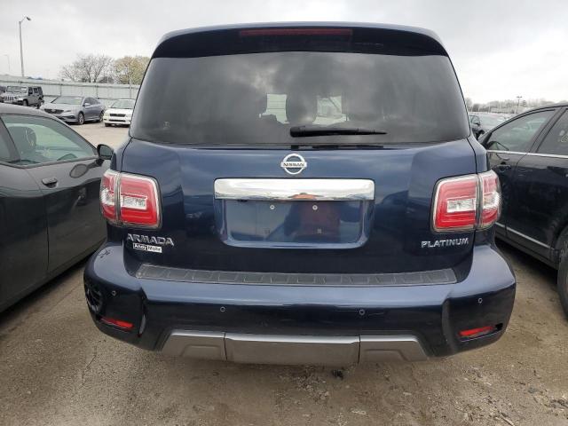 JN8AY2NC0L9615003 - 2020 NISSAN ARMADA SV BLUE photo 6