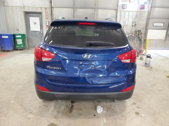 KM8JU3AG6FU013869 - 2015 HYUNDAI TUCSON LIMITED BLUE photo 6