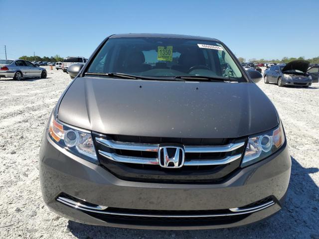 5FNRL5H64EB021737 - 2014 HONDA ODYSSEY EXL GRAY photo 5