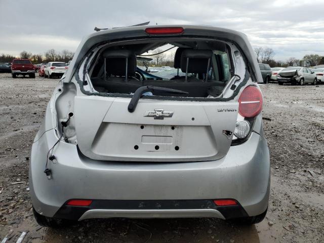 KL8CC6S99EC458850 - 2014 CHEVROLET SPARK 1LT SILVER photo 6