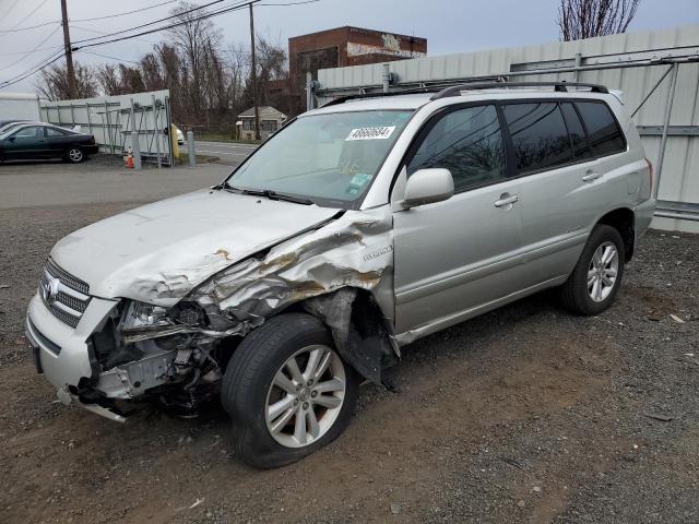 JTEEW21A360029617 - 2006 TOYOTA HIGHLANDER HYBRID SILVER photo 1