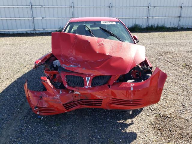 1G2AL18F787297804 - 2008 PONTIAC G5 RED photo 5