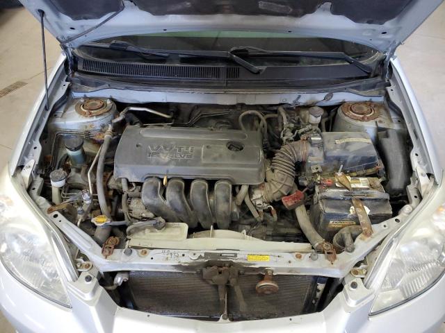 2T1KR30E85C499560 - 2005 TOYOTA COROLLA MA XR SILVER photo 11