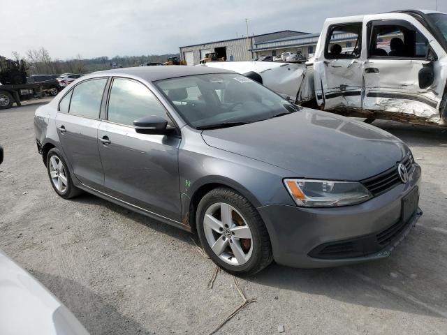 3VWLL7AJ9BM078200 - 2011 VOLKSWAGEN JETTA TDI GRAY photo 4