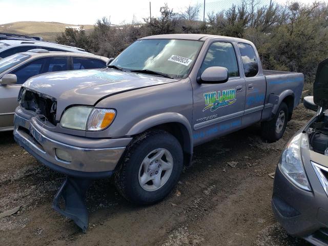 5TBRT38152S221874 - 2002 TOYOTA TUNDRA ACCESS CAB LIMITED GRAY photo 1