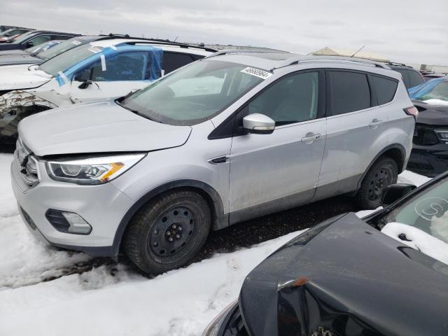 1FMCU9J9XHUD31705 - 2017 FORD ESCAPE TITANIUM SILVER photo 1