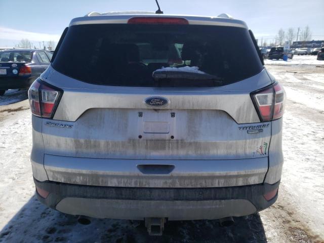 1FMCU9J9XHUD31705 - 2017 FORD ESCAPE TITANIUM SILVER photo 6