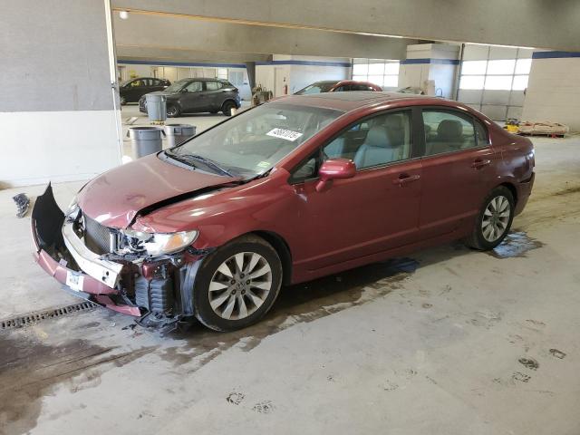 19XFA1F9XBE024349 - 2011 HONDA CIVIC EXL RED photo 1