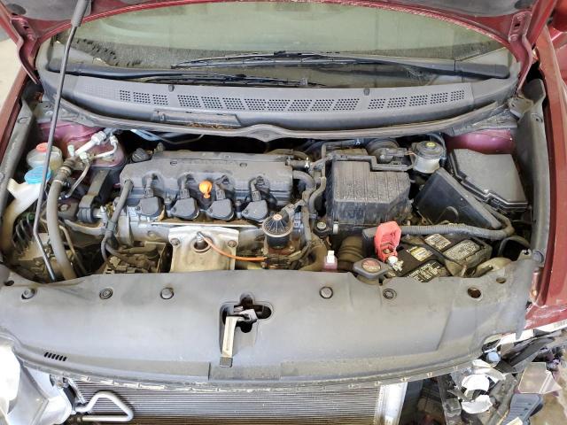 19XFA1F9XBE024349 - 2011 HONDA CIVIC EXL RED photo 11