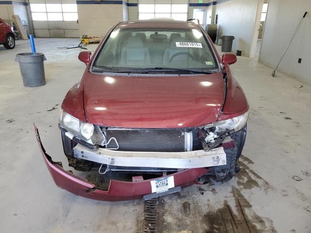 19XFA1F9XBE024349 - 2011 HONDA CIVIC EXL RED photo 5