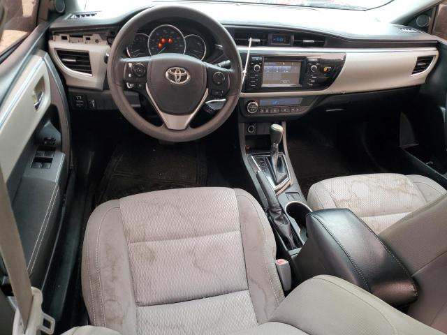 5YFBURHEXFP210119 - 2015 TOYOTA COROLLA L BLACK photo 8