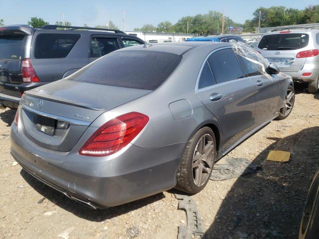 WDDUG8FBXFA156236 - 2015 MERCEDES-BENZ S 550 4MATIC SILVER photo 4