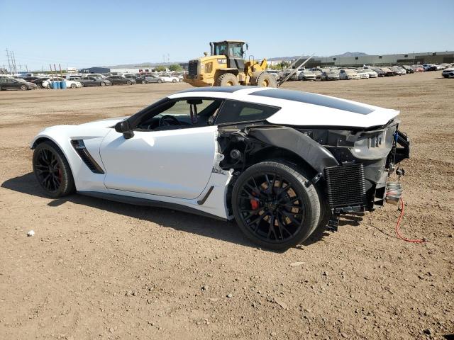 1G1YR2D69G5612867 - 2016 CHEVROLET CORVETTE Z06 2LZ WHITE photo 2