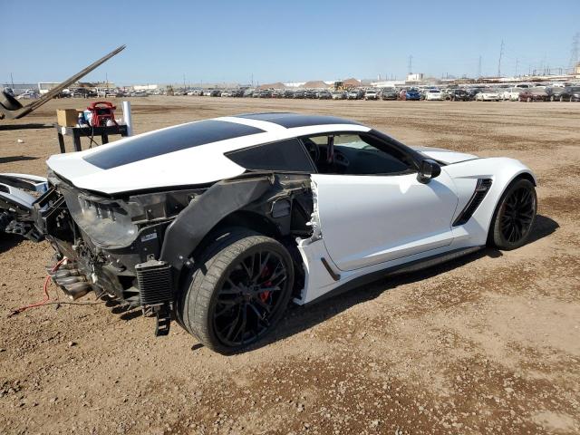 1G1YR2D69G5612867 - 2016 CHEVROLET CORVETTE Z06 2LZ WHITE photo 3