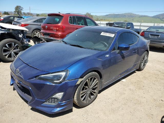 JF1ZNAA16D2704273 - 2013 TOYOTA SCION FR-S BLUE photo 1