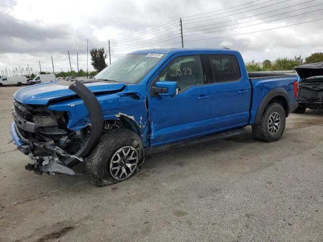 1FTFW1RG3MFD12752 - 2021 FORD F150 RAPTOR BLUE photo 1