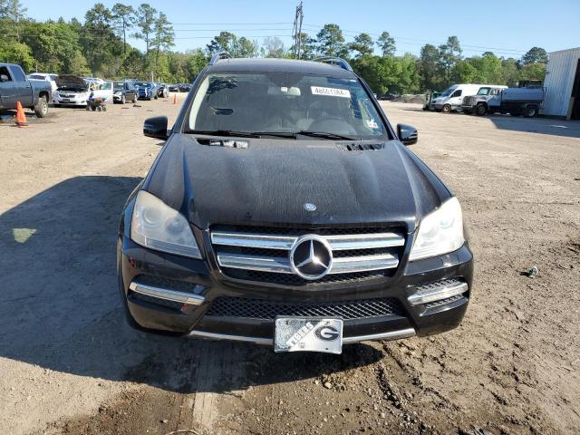 4JGBF7BE7CA779366 - 2012 MERCEDES-BENZ GL 450 4MATIC BLACK photo 5