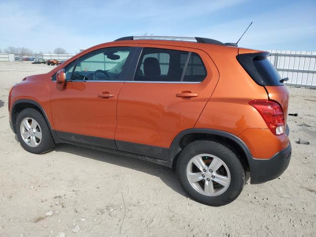 KL7CJRSB0FB259143 - 2015 CHEVROLET TRAX 1LT ORANGE photo 2