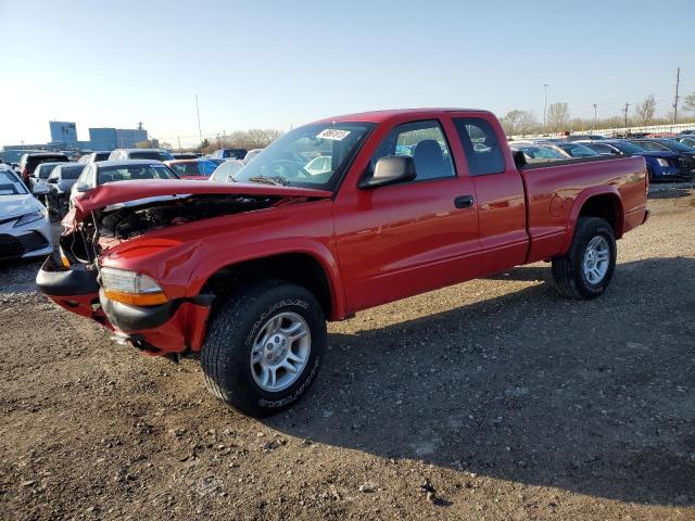 1D7HG32N83S185292 - 2003 DODGE DAKOTA SPORT RED photo 1