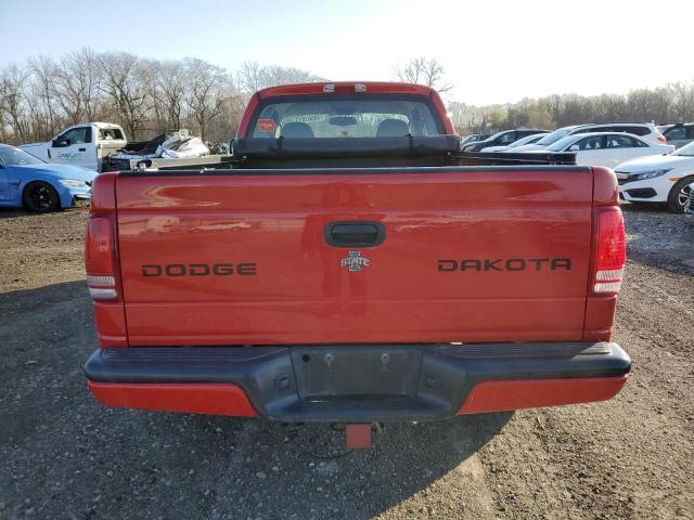 1D7HG32N83S185292 - 2003 DODGE DAKOTA SPORT RED photo 6