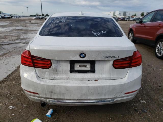 WBA3D3C57EK155678 - 2014 BMW 328 D WHITE photo 6