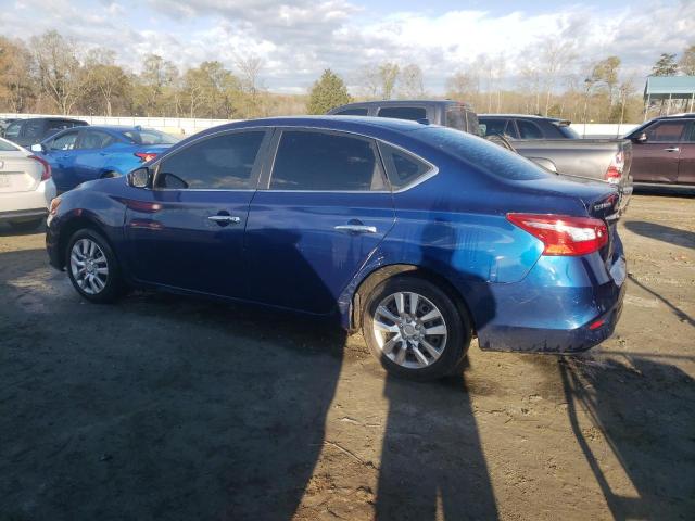 3N1AB7APXGL682663 - 2016 NISSAN SENTRA S BLUE photo 2