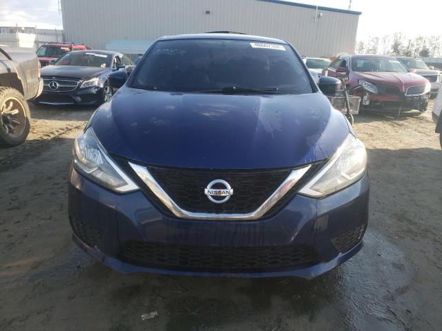 3N1AB7APXGL682663 - 2016 NISSAN SENTRA S BLUE photo 5