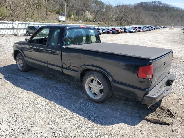 1GCCS19H538169619 - 2003 CHEVROLET S TRUCK S10 BLACK photo 2