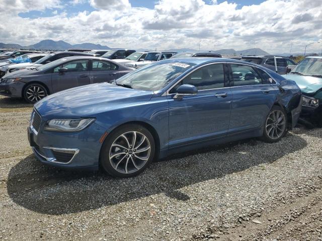 3LN6L5LU6KR604597 - 2019 LINCOLN MKZ RESERVE I BLUE photo 1