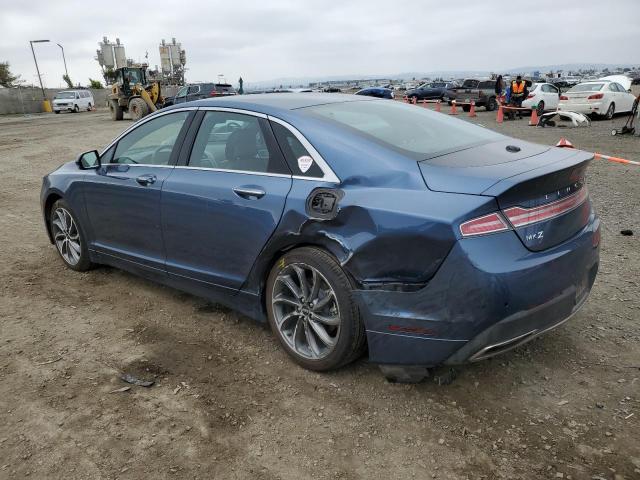 3LN6L5LU6KR604597 - 2019 LINCOLN MKZ RESERVE I BLUE photo 2