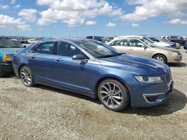 3LN6L5LU6KR604597 - 2019 LINCOLN MKZ RESERVE I BLUE photo 4