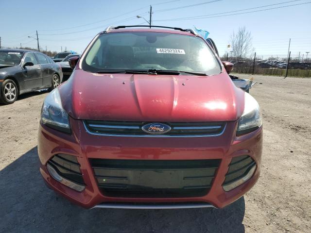 1FMCU9J90DUA28765 - 2013 FORD ESCAPE TITANIUM BURGUNDY photo 5