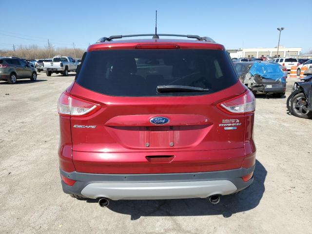 1FMCU9J90DUA28765 - 2013 FORD ESCAPE TITANIUM BURGUNDY photo 6