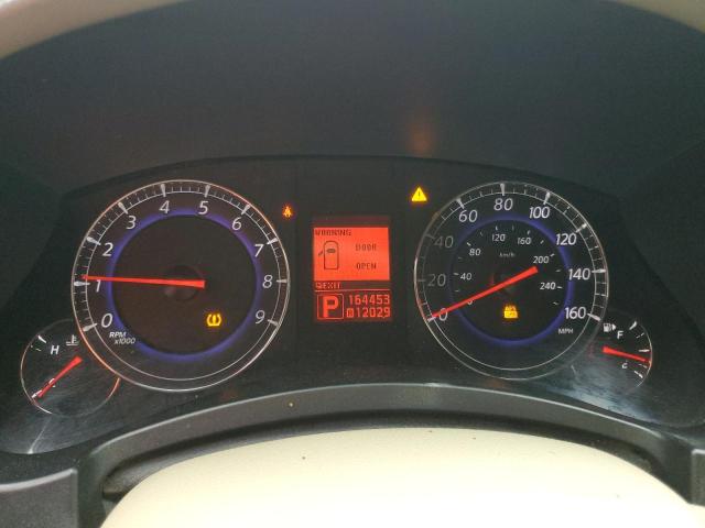 JN1AJ0HPXAM701466 - 2010 INFINITI EX35 BASE Ոսկեգույն լուսանկար 9