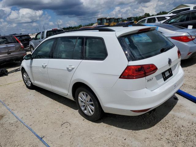 3VWC17AU5HM533942 - 2017 VOLKSWAGEN GOLF SPORT S WHITE photo 2