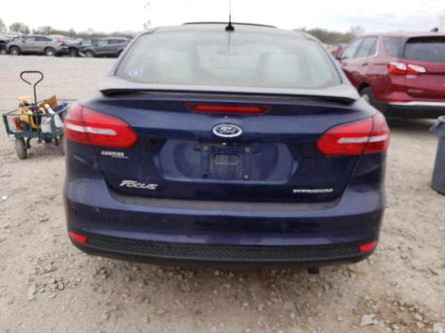 1FADP3J28HL267689 - 2017 FORD FOCUS TITANIUM BLUE photo 6