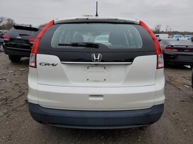 5J6RM3H36EL045150 - 2014 HONDA CR-V LX WHITE photo 6