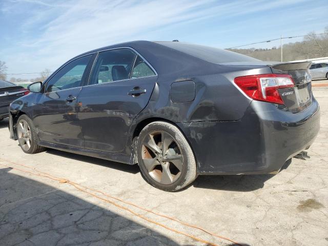 4T1BK1FK0DU537348 - 2013 TOYOTA CAMRY SE CHARCOAL photo 2