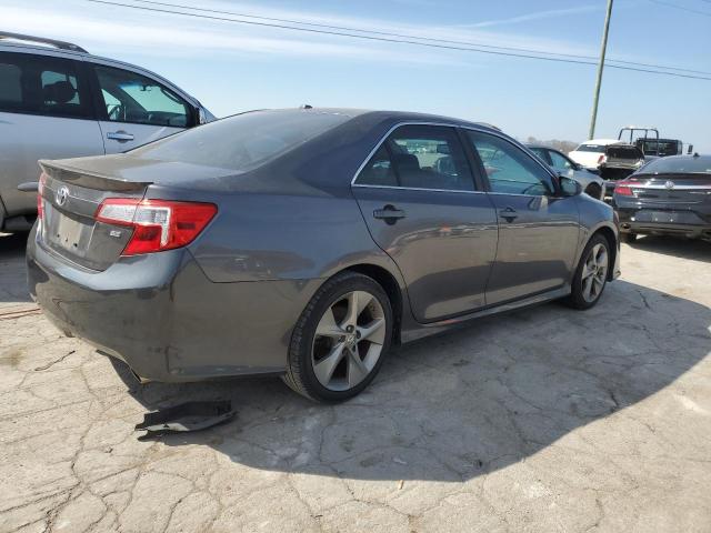 4T1BK1FK0DU537348 - 2013 TOYOTA CAMRY SE CHARCOAL photo 3