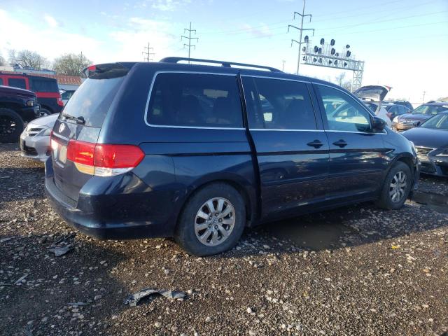 5FNRL3H43AB105870 - 2010 HONDA ODYSSEY EX BLUE photo 3