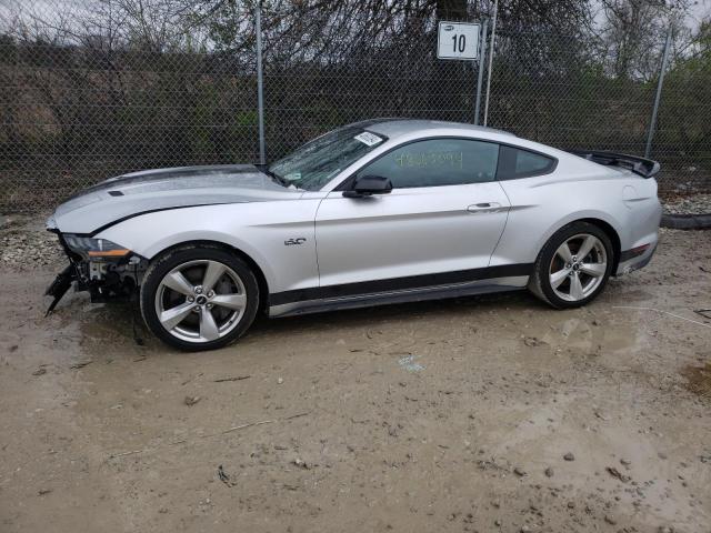 1FA6P8CF7K5194221 - 2019 FORD MUSTANG GT SILVER photo 1