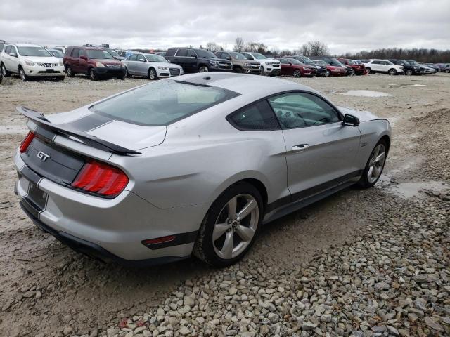 1FA6P8CF7K5194221 - 2019 FORD MUSTANG GT SILVER photo 3