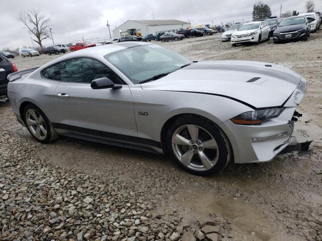 1FA6P8CF7K5194221 - 2019 FORD MUSTANG GT SILVER photo 4