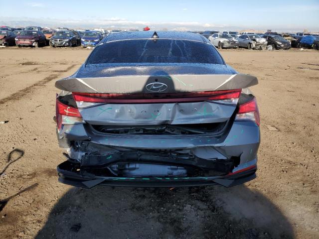 KMHLS4AG4NU266157 - 2022 HYUNDAI ELANTRA SEL GRAY photo 6