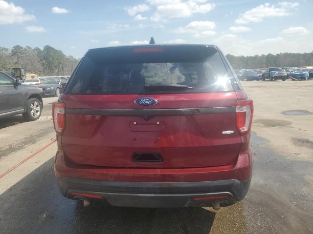 1FM5K8AR8HGD22847 - 2017 FORD EXPLORER POLICE INTERCEPTOR 勃艮第红 照片 6