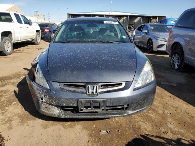 3HGCM56393G702786 - 2003 HONDA ACCORD LX BLUE photo 5