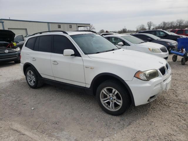 WBXPA934X6WD33543 - 2006 BMW X3 3.0I WHITE photo 4